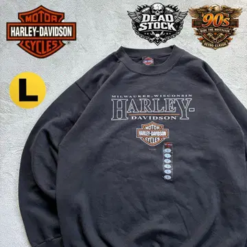 90s 미사용 데드스탁 할리데이비슨 맨투맨