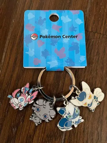 포켓몬 4연 키링 님피아 인형 냐스퍼 냐오닉스