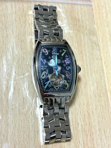 디즈니 판타지 아워 미키 탄생 77주년 수동 와인딩 손목시계