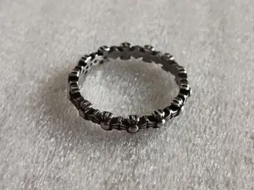 S925 플라워 모티브 반지 US10호 JPN20호