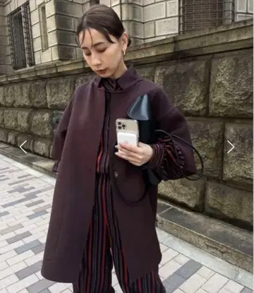 아메리빈티지 REVERSIBLE HALF SLEEVE JACKET