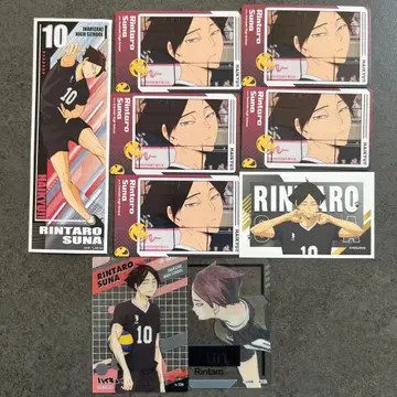 하이큐 카게야마 토비오 스티커 스냅마이드 클리어 카드 외 묶음 판매