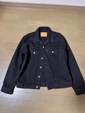 Backers 3rd 타입 블랙 데님 자켓