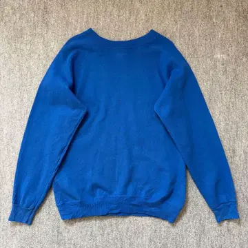 [ 무료배송 ] 80s Hanes 헤인즈 래글런 맨투맨 블루 USA제