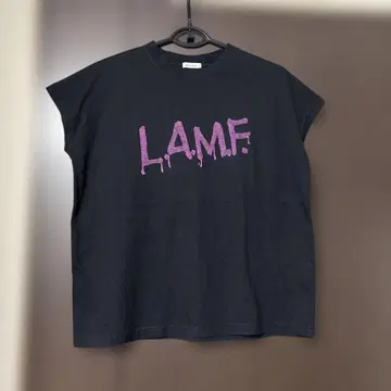 lamf 슬리브리스 티셔츠