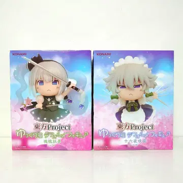 동방 Project 유유코풍 피규어 2종 세트.