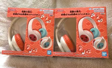 태고의 달인 와다돈&와다카츠 헤드폰 2개 세트