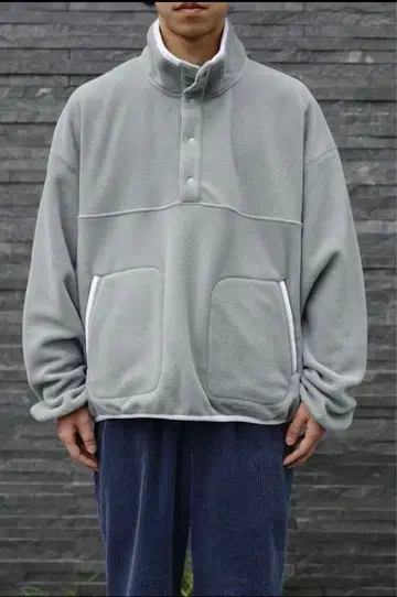 HENER FLEECE PULLOVER JACKET [ 1ldk 별주 ]