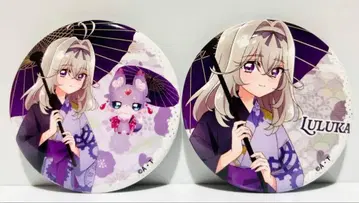 모리 아루루카 마슈탄 세트 캔뱃지 극락탕 탄프리