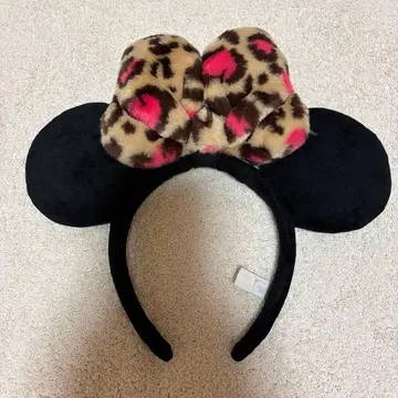 미니 머리띠 레오파드 무늬