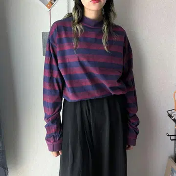 80-90's JOHN ASHFORD SPORT 보더 티셔츠