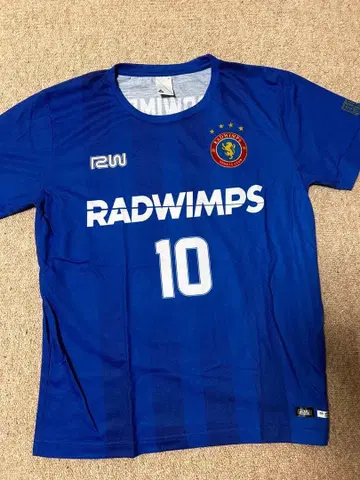RADWIMPS 유니폼 T셔츠 블루