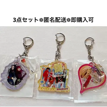 디즈니 스토어 긴자 미츠코시 3월 7일 출시 아크릴 키링 3개 세트
