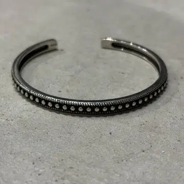 실버 925 펜던트 얇은 뱅글 팔찌 심플 각인 은