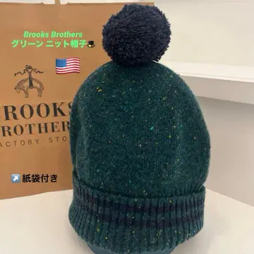 Brooks Brothers 니트 모자