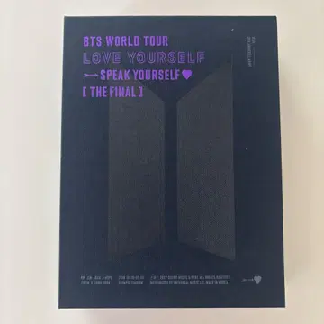 BTS 월드 투어 러브 유어셀프 BluRay