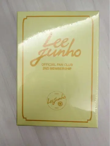 이준호 2PM 준호 Lee Junho 공식 팬클럽 2기 굿즈