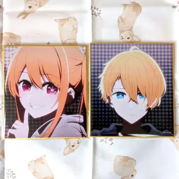 최애의 아이 체험전 랜덤 미니 색지 제1기 OPVer 아쿠아 루비