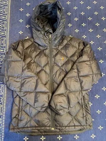 90s-00s 명작 귀 레어 문스톤 퀼팅 후디 블랙 xs