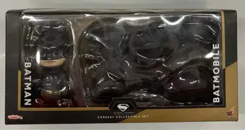 HOTTOYS COSBABY BATMAN & BATMOBILE