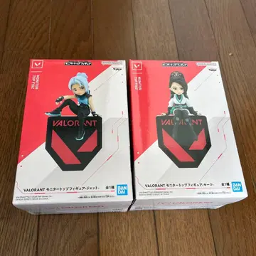 VALORANT 모니터 탑 피규어 2체 세트