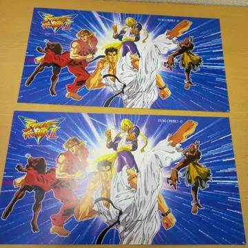 스트리트 파이터 II 닌쿠 포스터 2장 세트