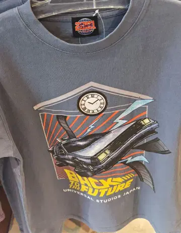 USJ 25주년 백 투 더 퓨처 T셔츠 L 사이즈
