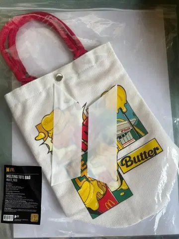 BTS x 맥도날드 콜라보 토트