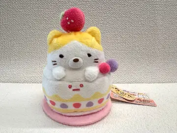 택 포함 스미코구라시 테노리 봉제 인형 고양이 형제 호랑이 케이크