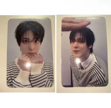 ateez dear my muse dmm 럭키드로우 양면 포토카드 윤호