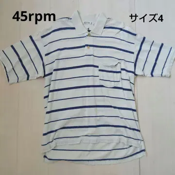 45rpm 스트라이프 피케 셔츠