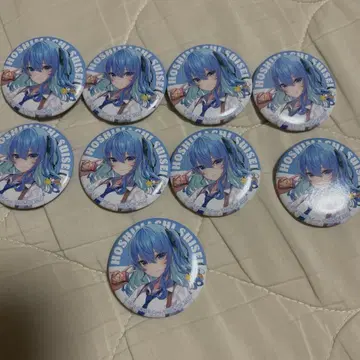 호시마치 스이세이 캔뱃지 세트