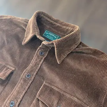 C.C. Filson Co. 코듀로이 셔츠 M 브라운
