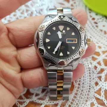 seiko cuba200m 세이코 자동 와인딩 다이버즈 스타일 손목시계