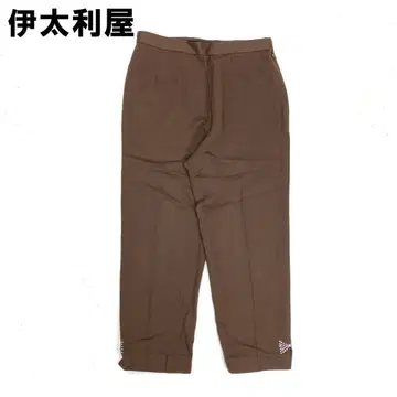 A7482 이타리야 캐주얼 팬츠 테이퍼드 울 슬릿 브라운 11