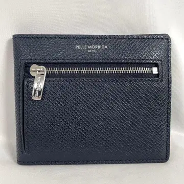 새상품급 PELLE MORBIDA 페레 모르비다 컴팩트 지갑 가죽