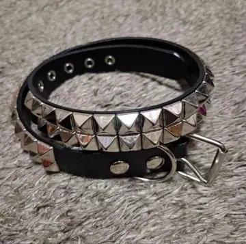 666 2연 스터드 벨트