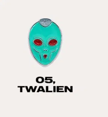 King Gnu CEN+RAL 핀즈 핀 배지 05 twalien