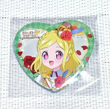 프리파라 녹풍 후와리 후와리 하트 캔뱃지 트리콜로르