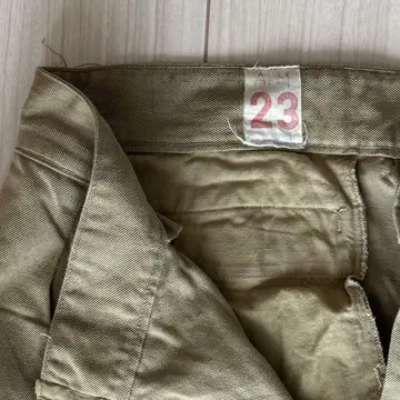 60s FRENCH ARMY M52 CHINO ( SIZE 23 )