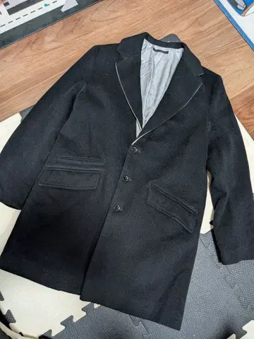 DISCOVERED 디스커버드 울 코트 긴팔