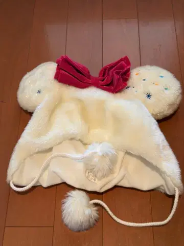 미니 팬캡 화이트 디즈니 25주년