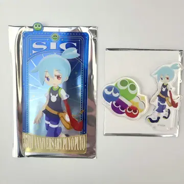 뿌요뿌요 35주년 기념 POP UP STORE 아크릴 스탠드 시그