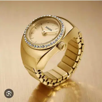 파슬 반지 시계 골드