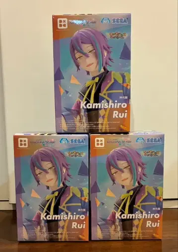 프로젝트 세카이 컬러풀 스테이지! 카미시로 루이 피규어 3개 새상품