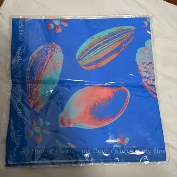 [ 미개봉 새상품 ] 후지이 카제 꽃 반다나 Blue