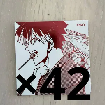 나루미 겐 나츠코미 혜택 씰 스티커