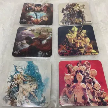 에오카페 굿즈 세트 코스터 34장 + 아크릴 스탠드 + 키링