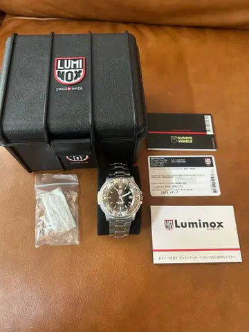 LUMINOX 네이비 씰 스틸 3200 일본 한정판 모델