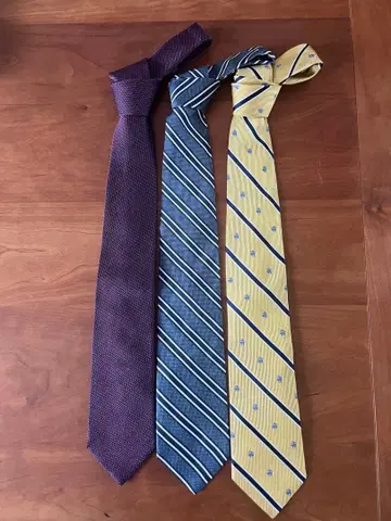 넥타이 3세트 폴스미스 브룩스브라더스